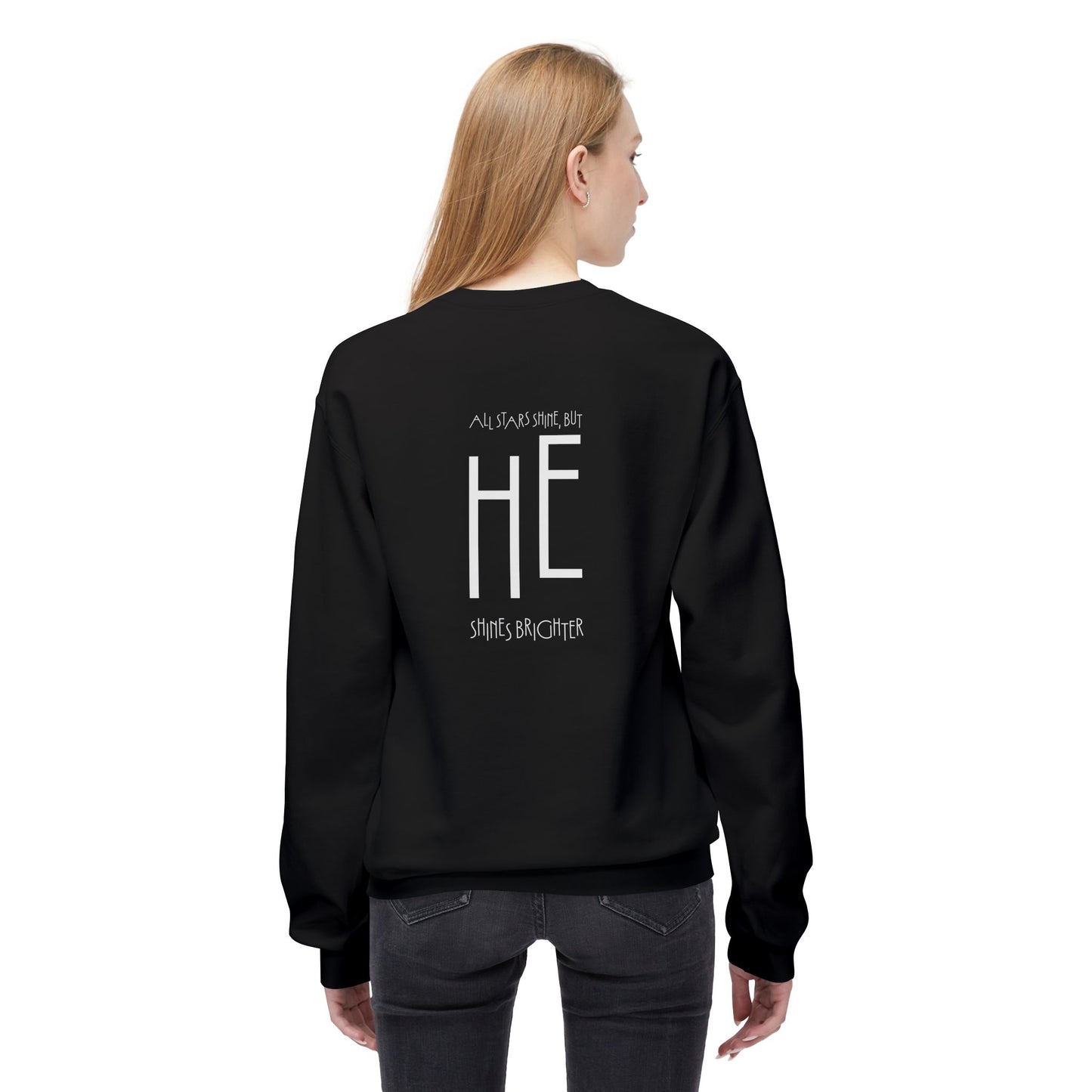 HE Shines Brighter | Cozy Crewneck Sweatshirt