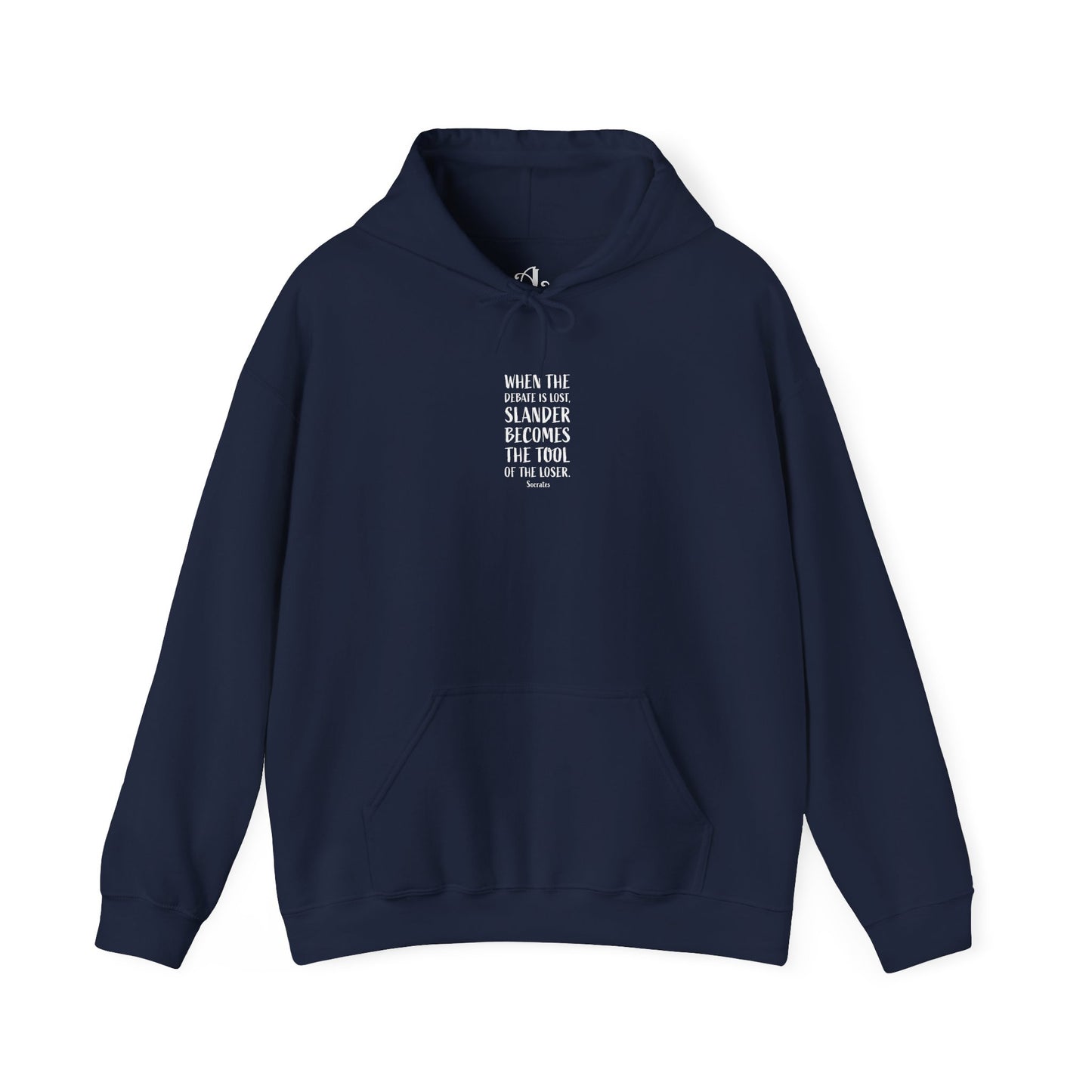 Quote Socrates  | Cozy Hoodie
