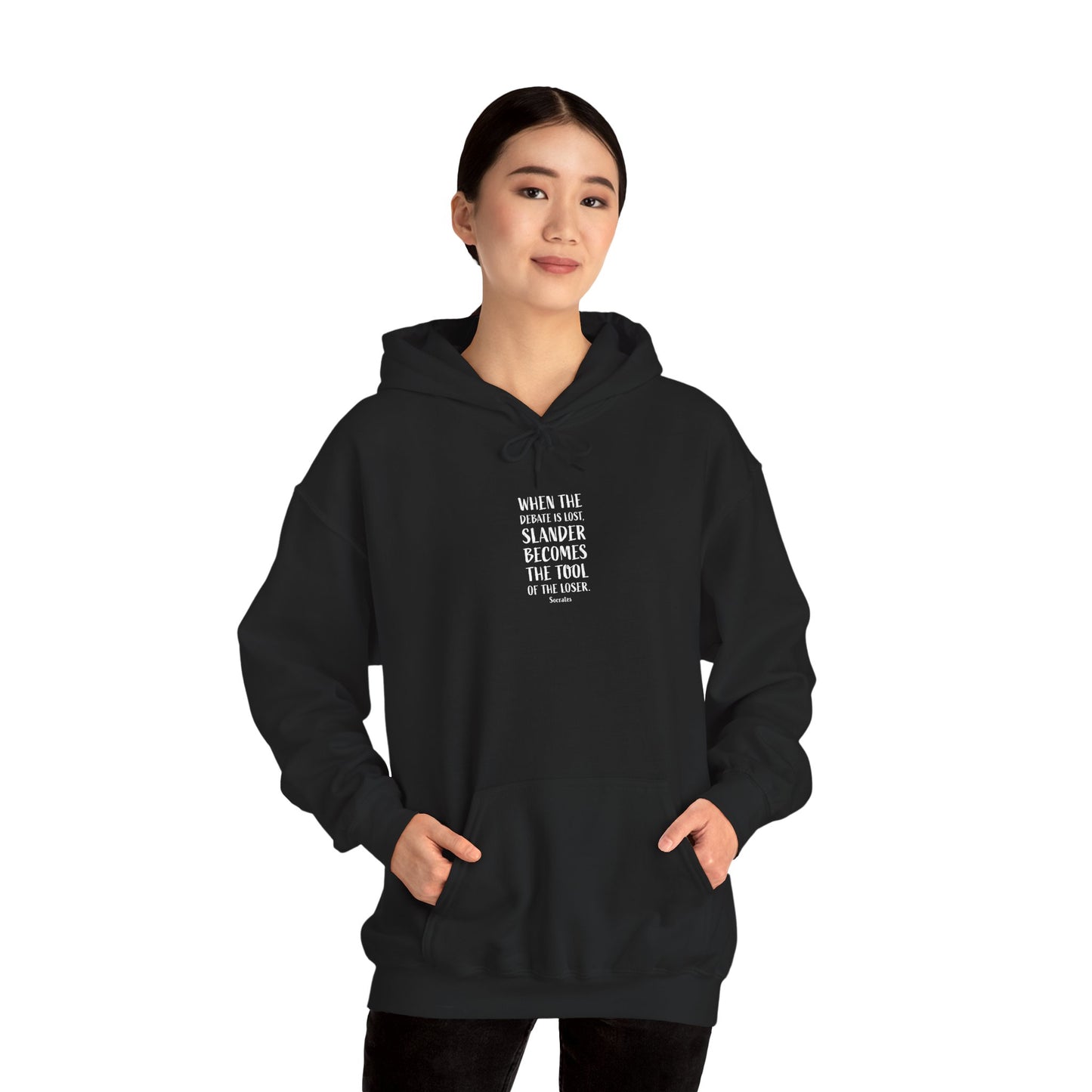 Quote Socrates  | Cozy Hoodie