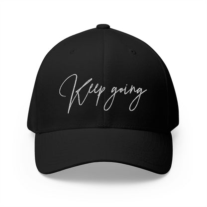 Keep Going | Closed Back, Fitted Hat