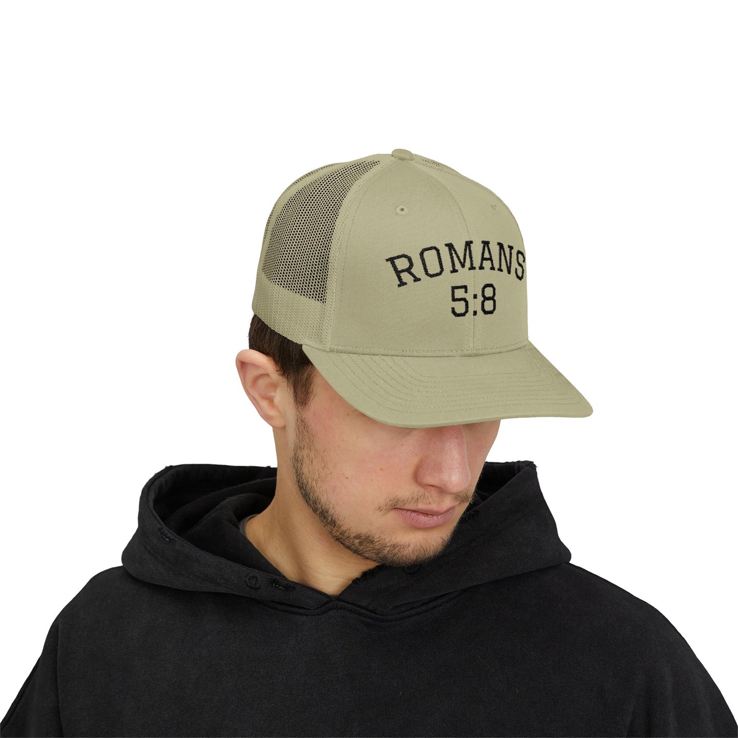 Romans 5:8 | Trucker Hat