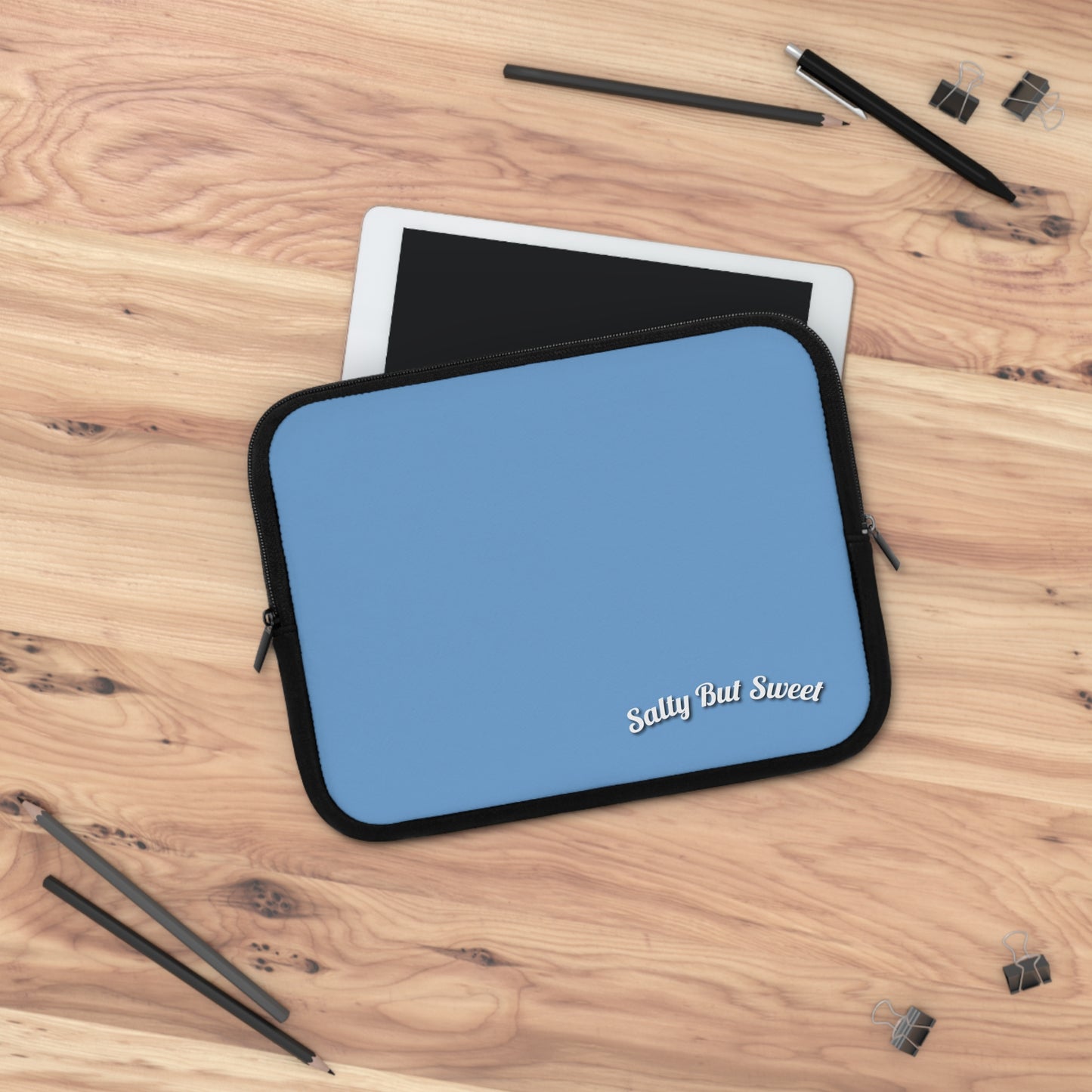 Salty But Sweet | Light Blue Protective Case for Laptops and Tablets