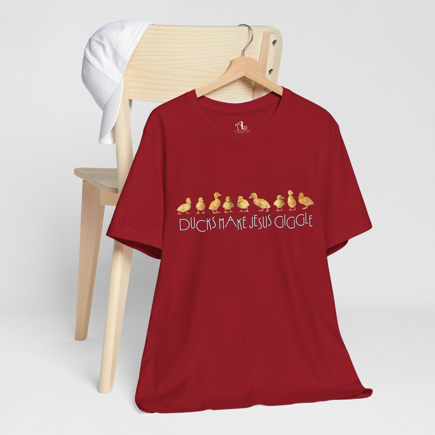 Ducks Make Jesus Giggle, Soft Tee