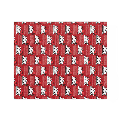 Santa Paws, Velveteen Fleece Blanket