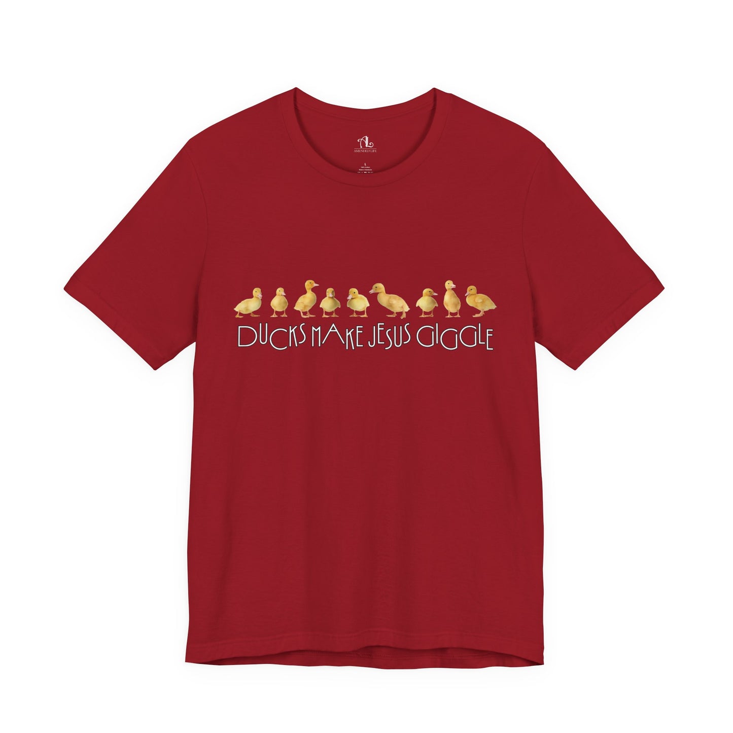 Ducks Make Jesus Giggle, Soft Tee