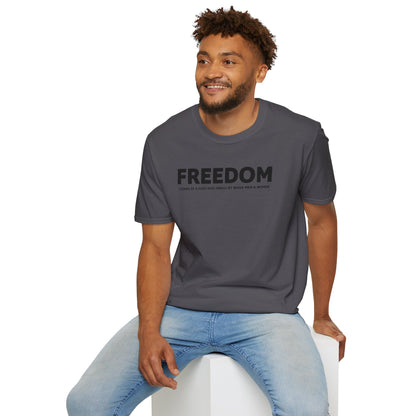 Freedom | Unisex Soft Tee