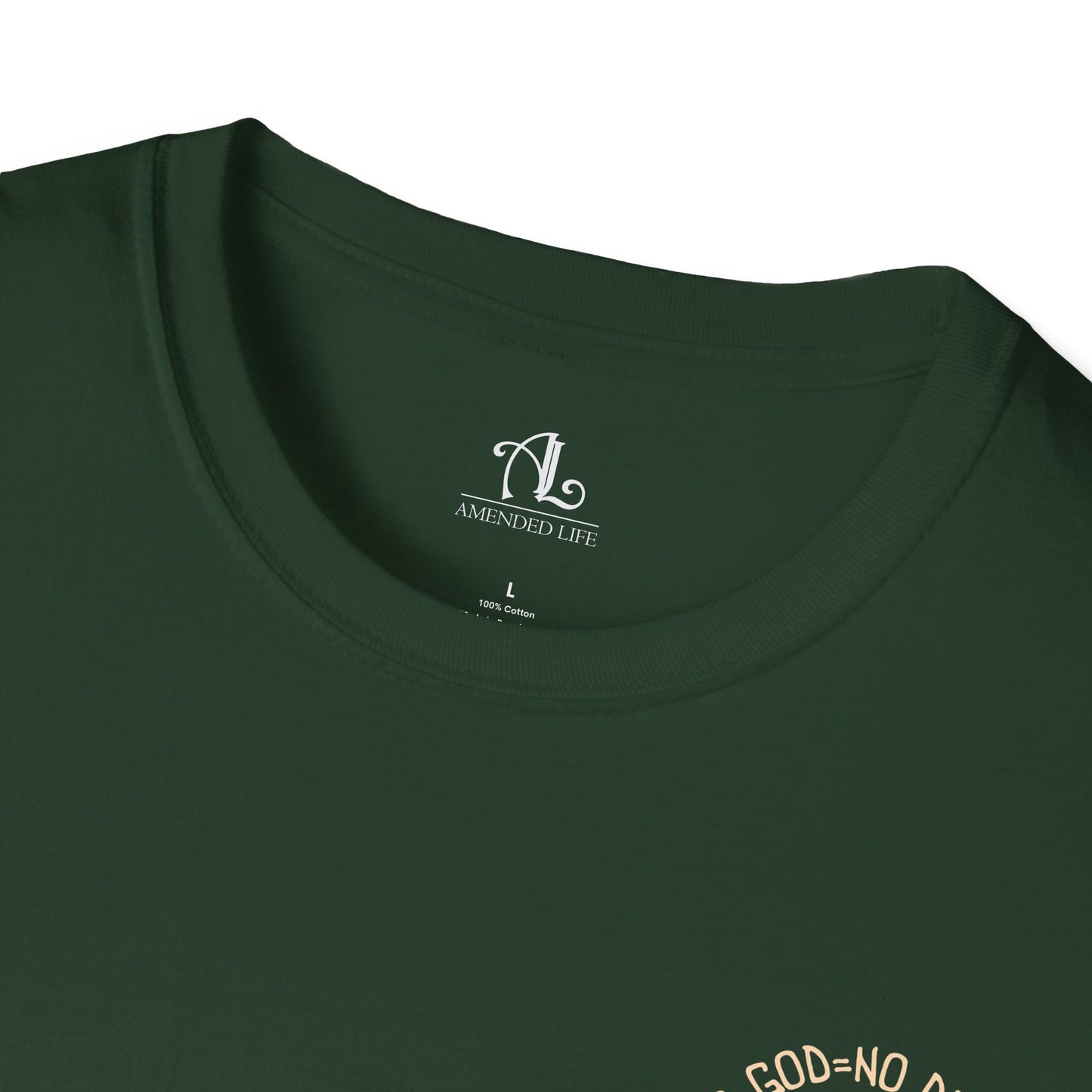 No God No Peace Know God Know Peace, Soft Tee