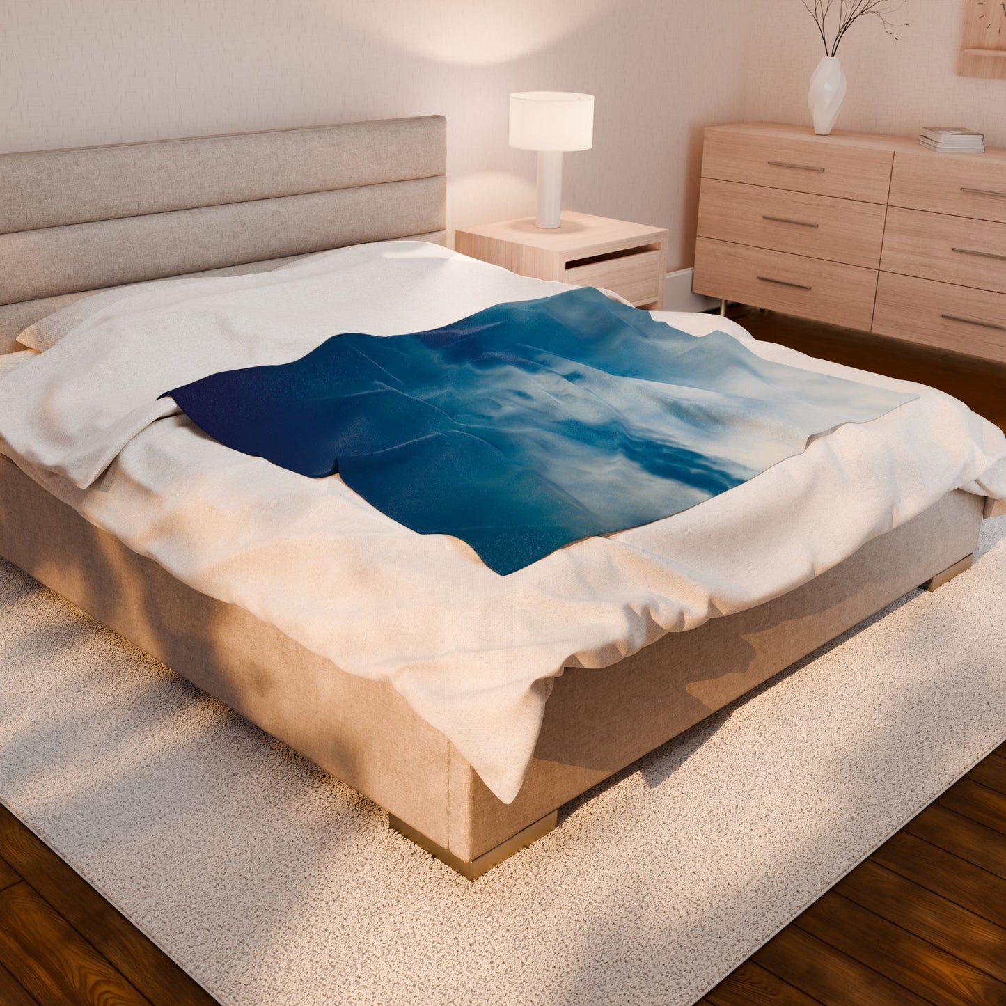 Deep Waters Above | Plush Blanket