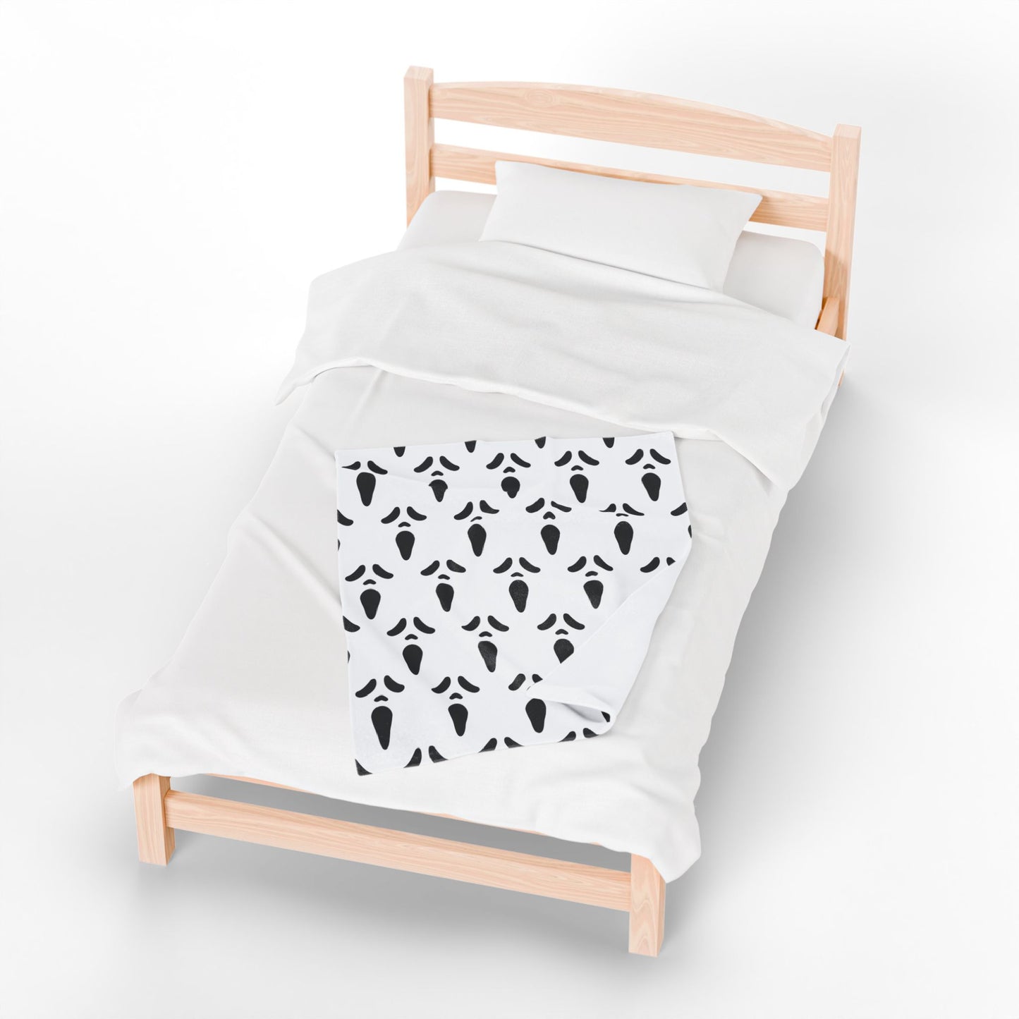 Scream Face | Plush Blanket