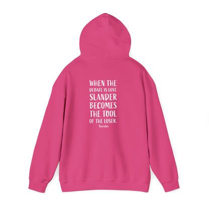 Quote Socrates  | Cozy Hoodie