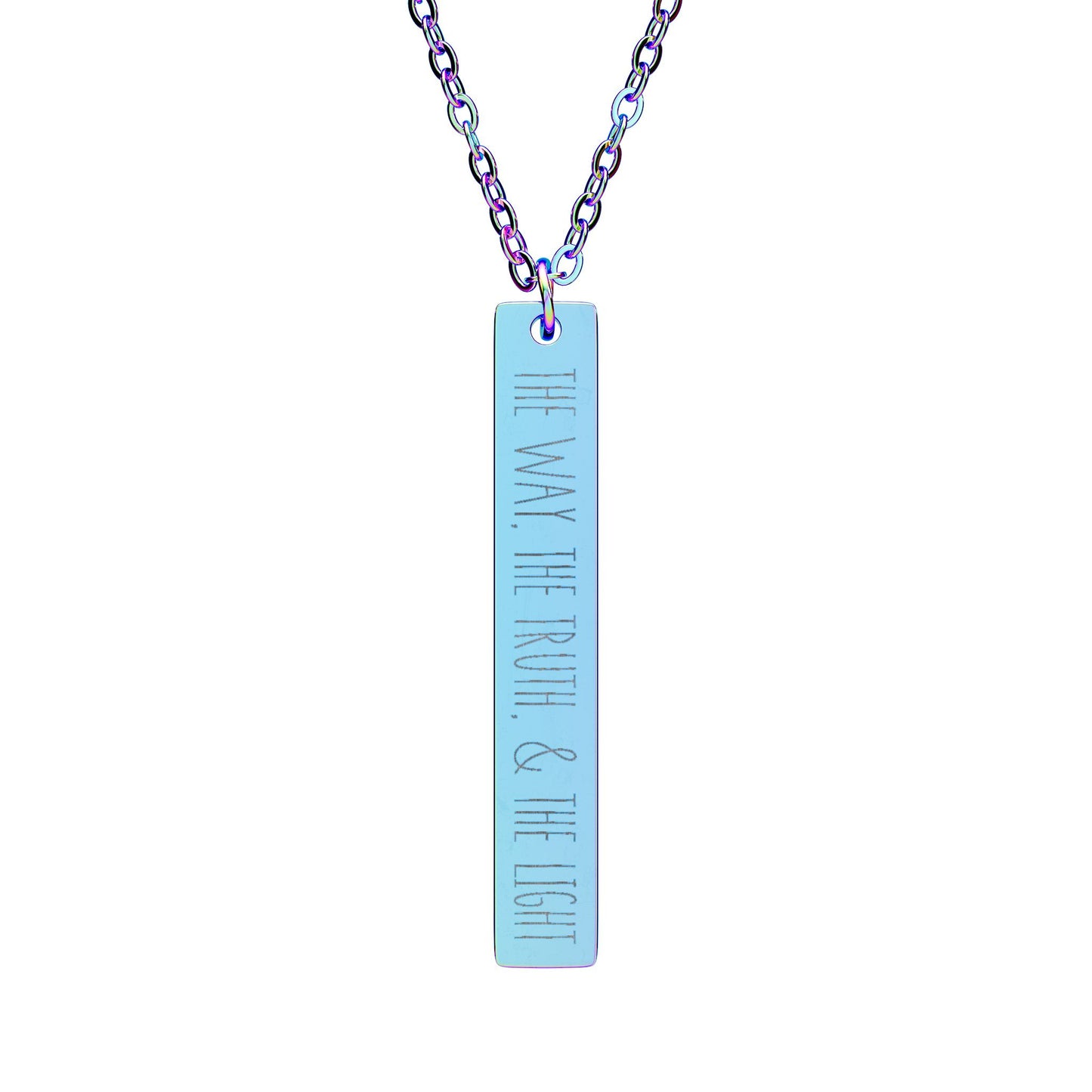 The Trinity Bar, Vertical Necklace