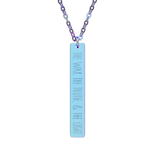 The Trinity Bar, Vertical Necklace