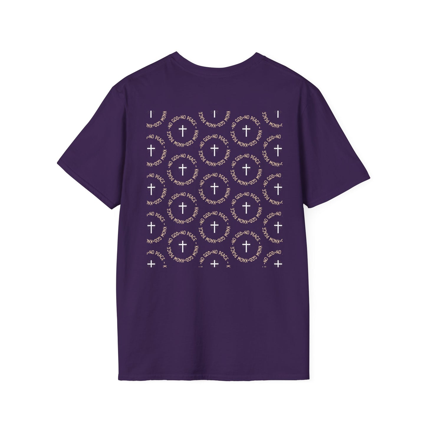 No God No Peace Know God Know Peace, Soft Tee