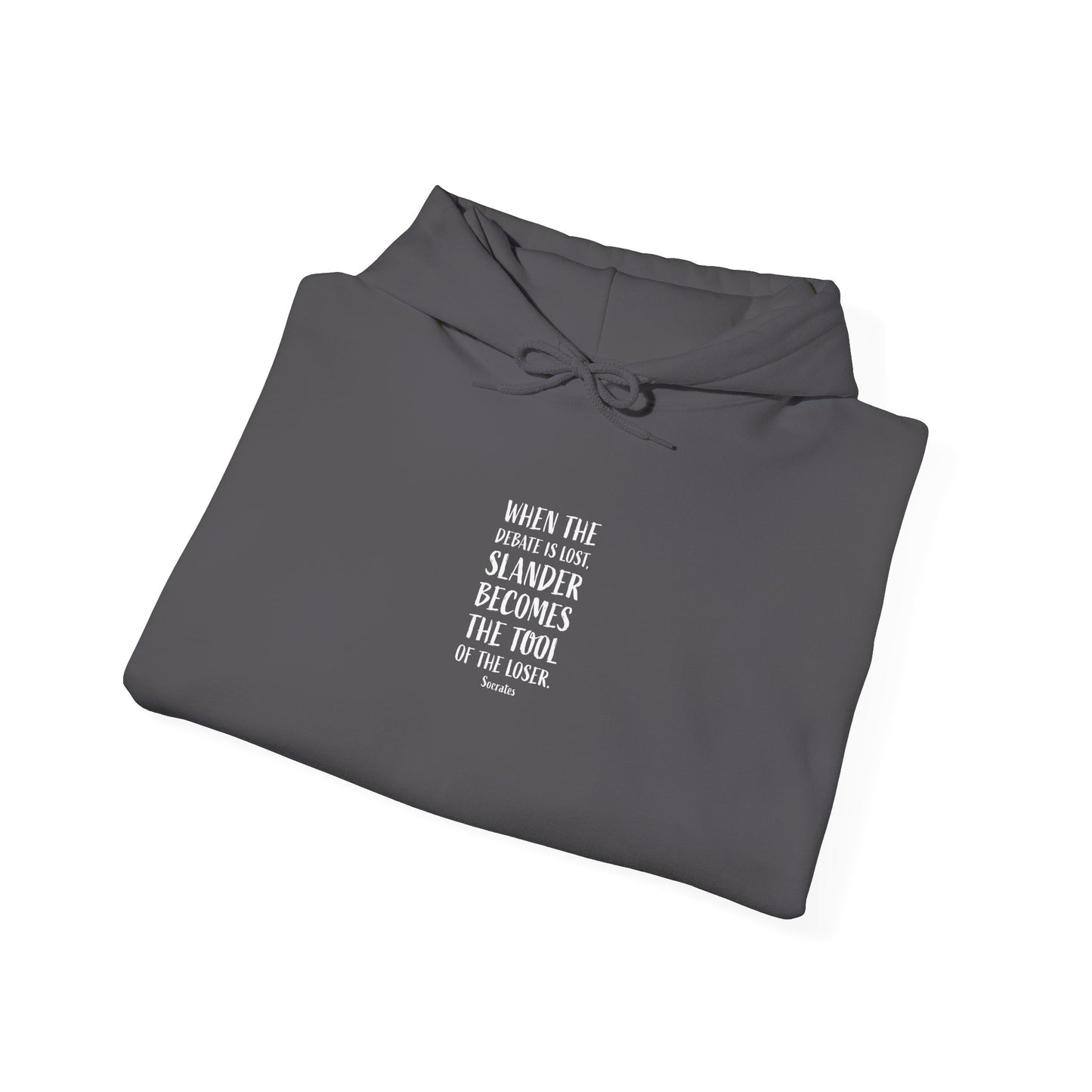 Quote Socrates  | Cozy Hoodie