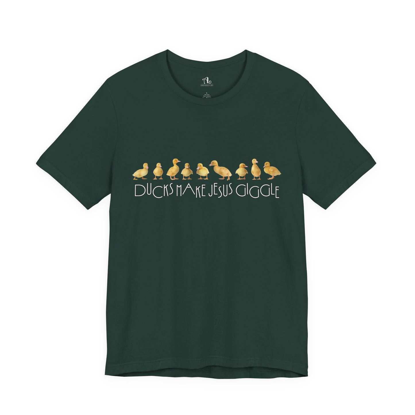 Ducks Make Jesus Giggle, Soft Tee