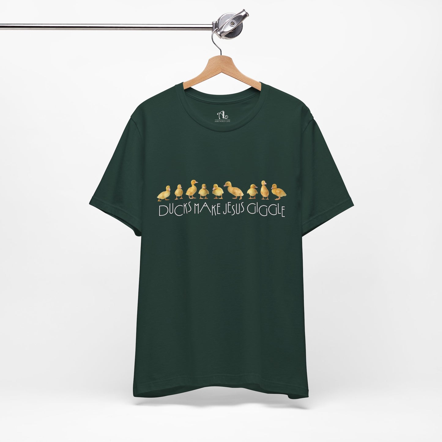 Ducks Make Jesus Giggle, Soft Tee
