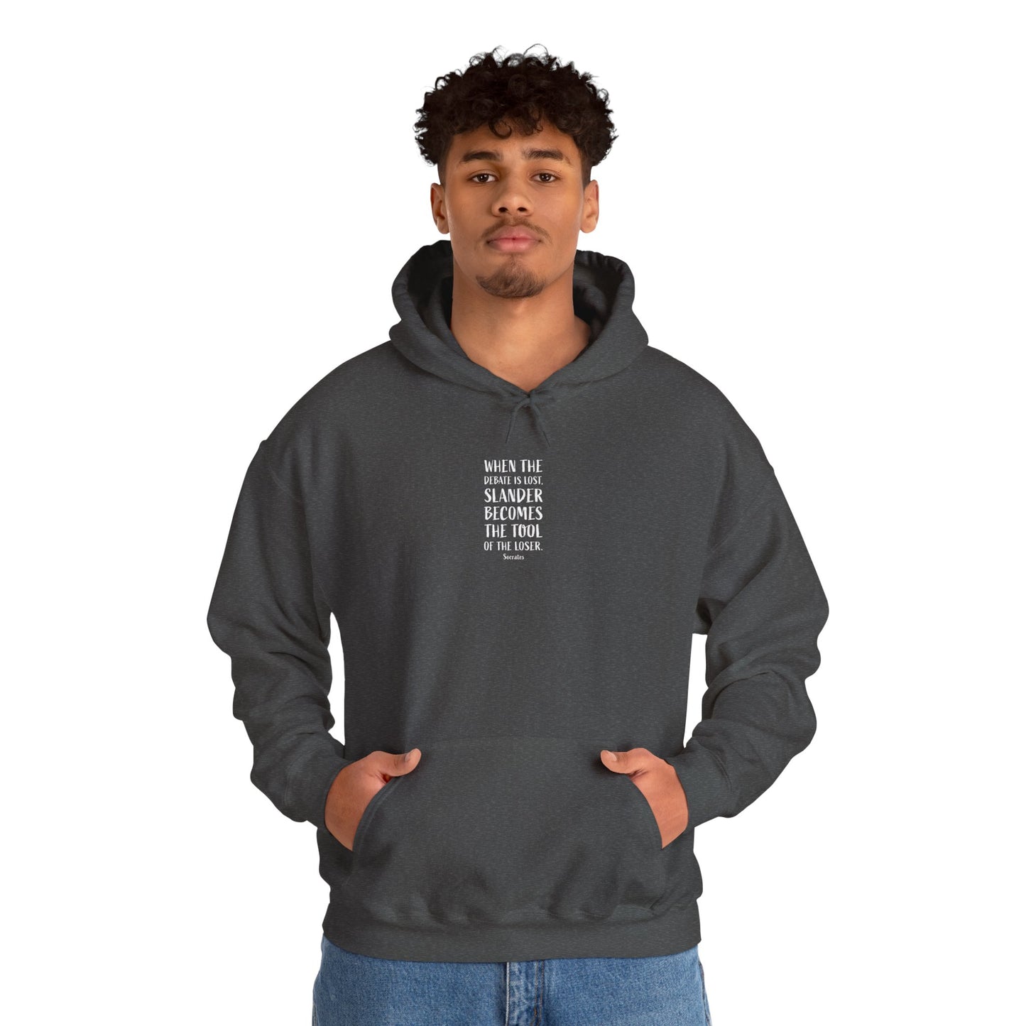 Quote Socrates  | Cozy Hoodie