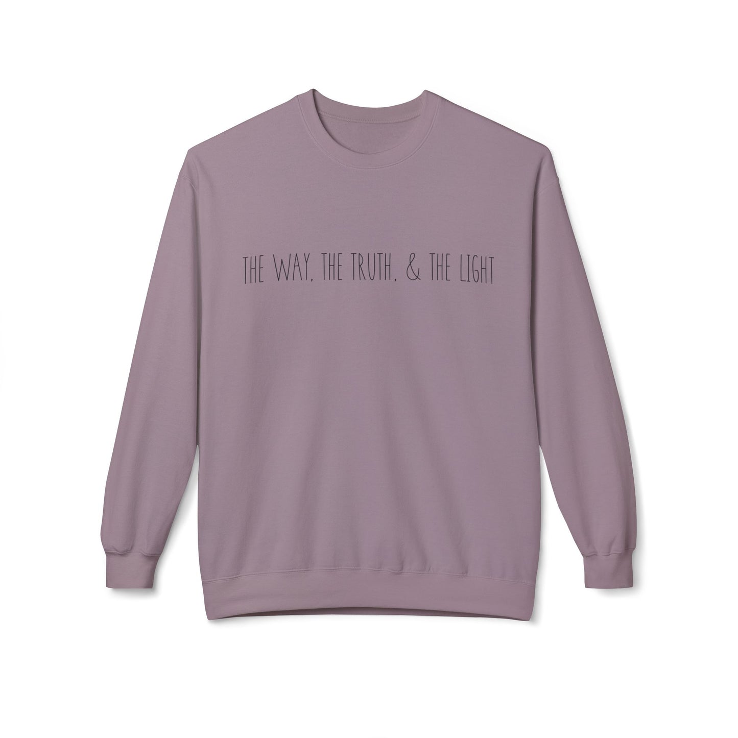 The Way, The Truth & The Light | Cozy Crewneck Sweatshirt