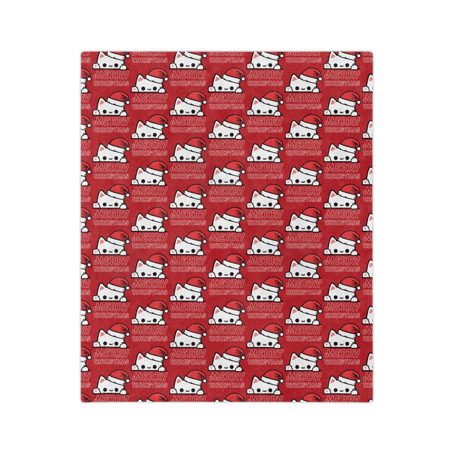 Santa Paws, Velveteen Fleece Blanket