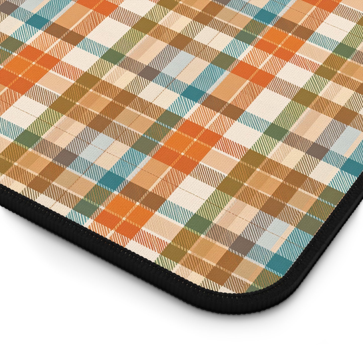 Golden Glen Plaid | Gaming Pad/Desk Mat