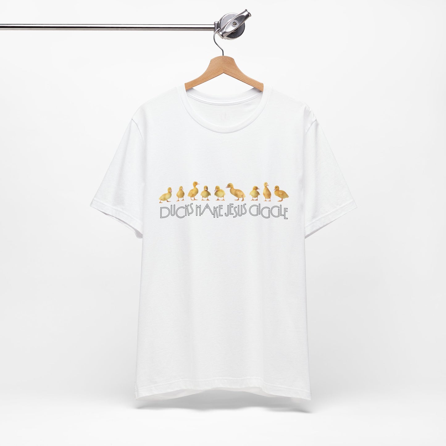 Ducks Make Jesus Giggle, Soft Tee