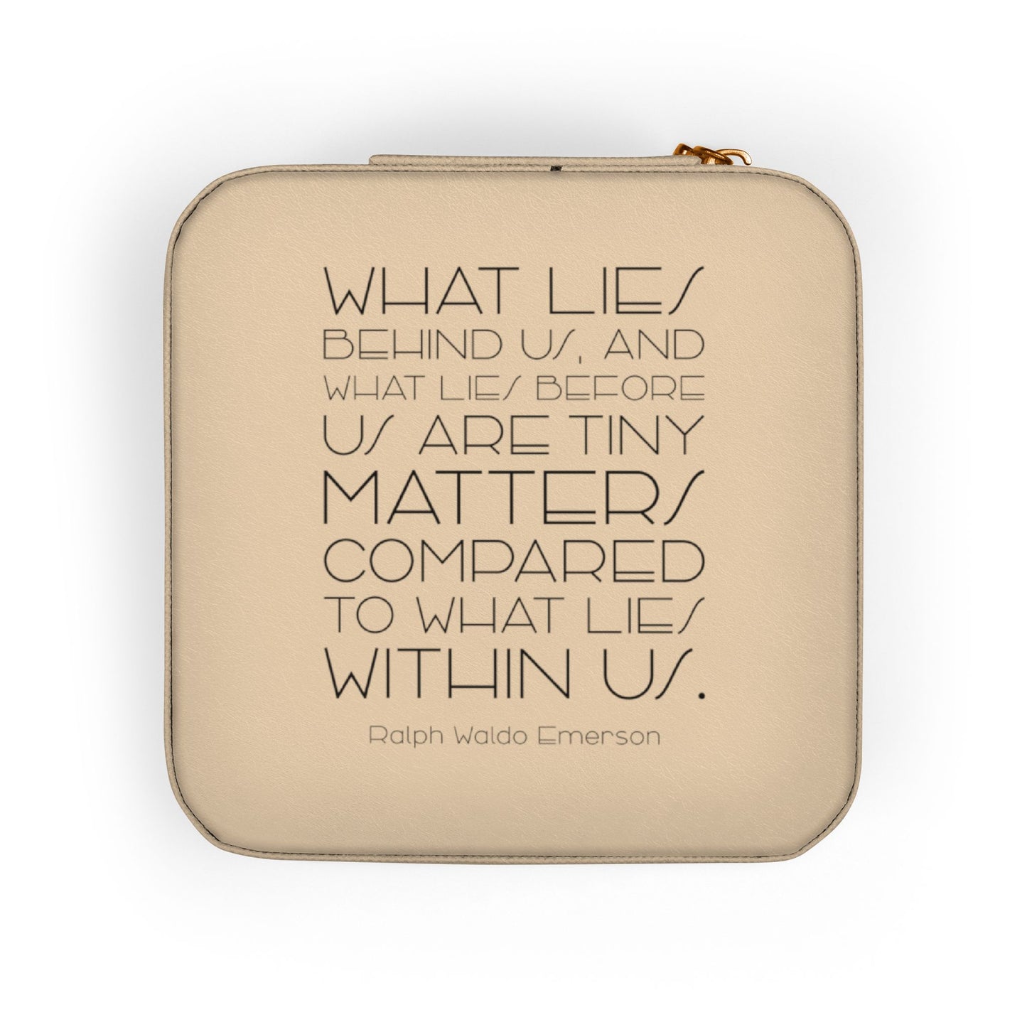 'What Lies Behind Us' | Travel Jewelry Case