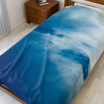 Deep Waters Above | Plush Blanket