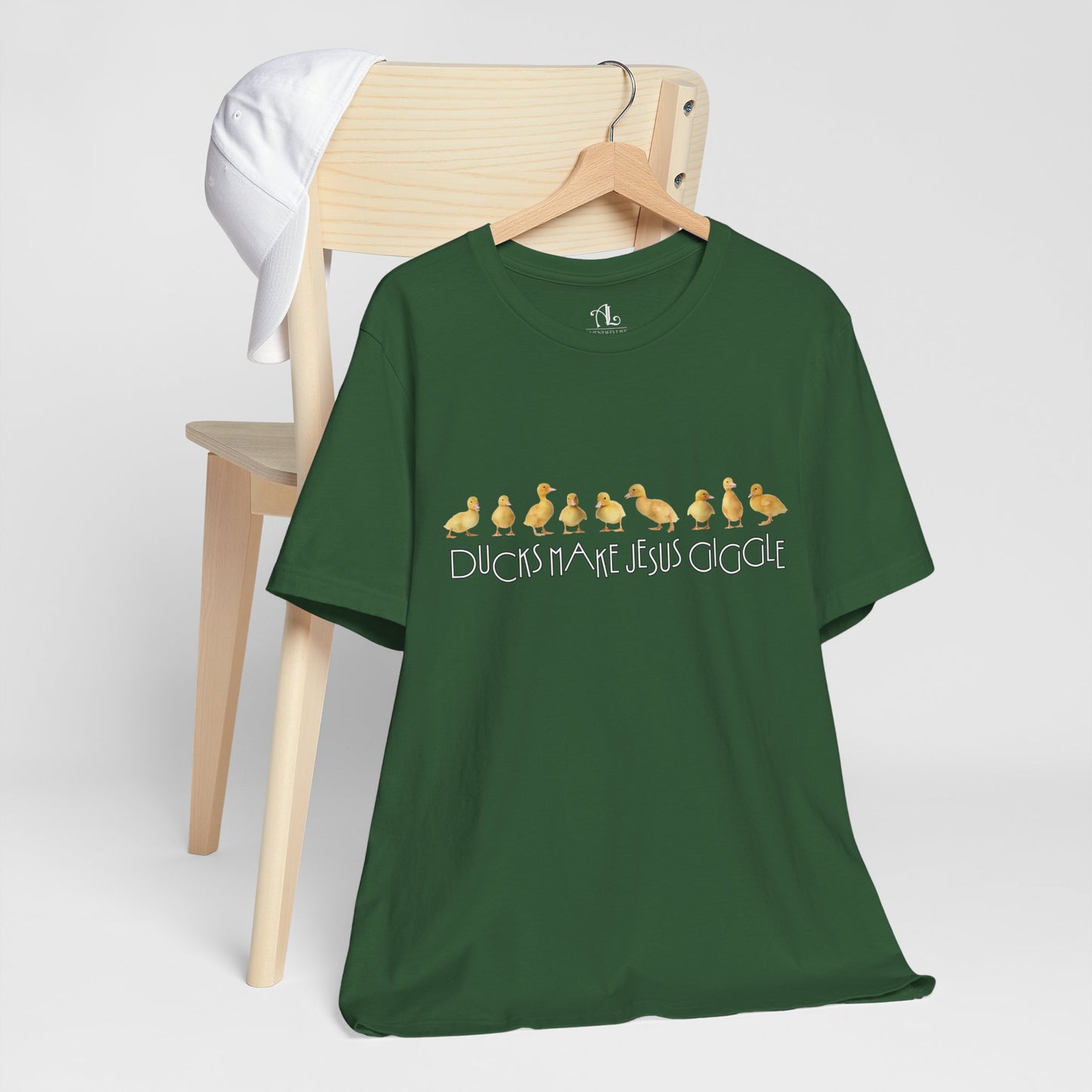 Ducks Make Jesus Giggle, Soft Tee
