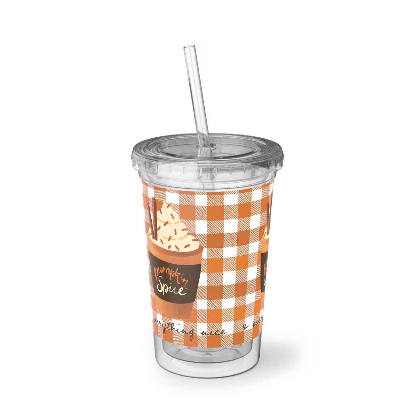 Pumpkin Spice & Everything Nice | 16oz Acrylic Tumbler