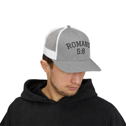 Romans 5:8 | Trucker Hat