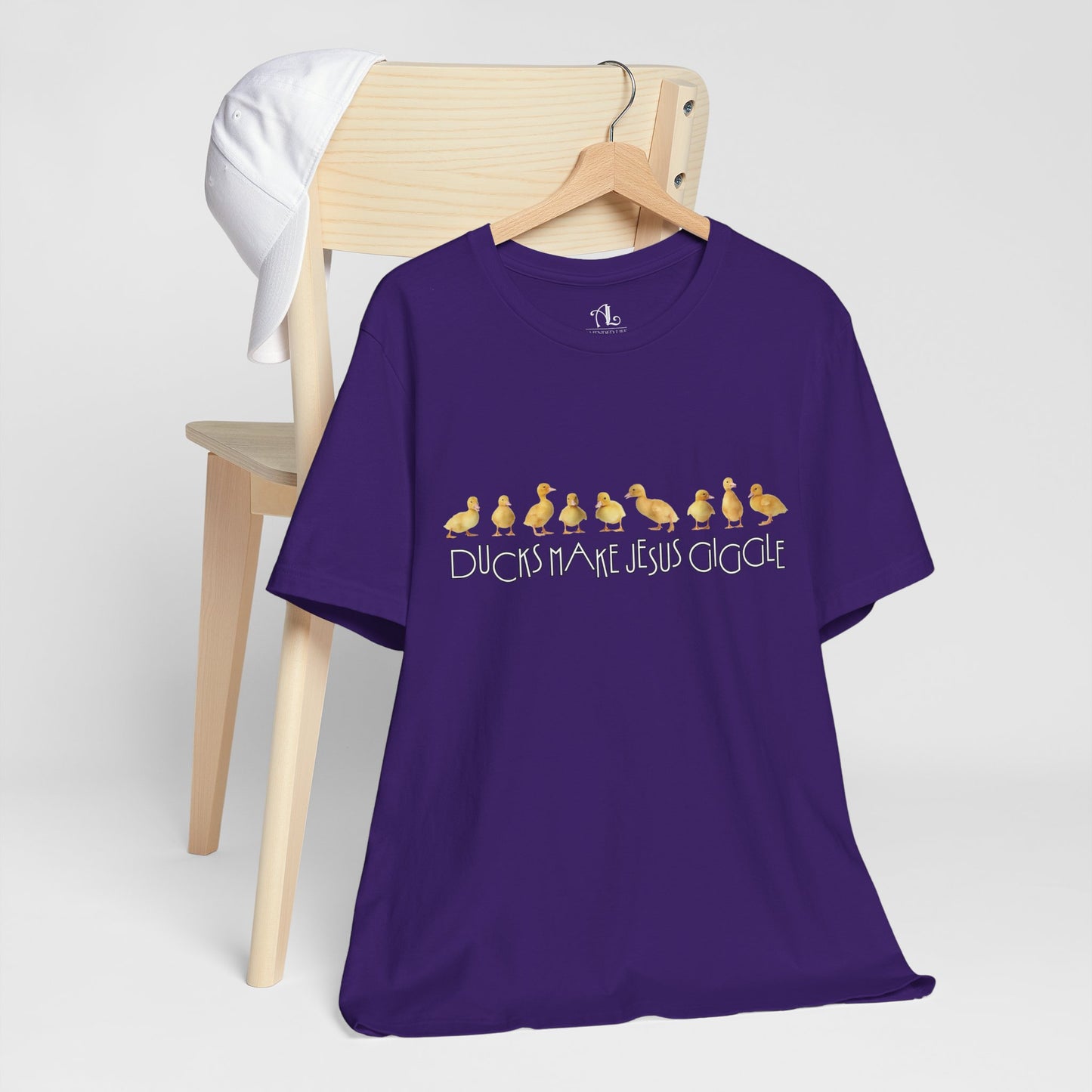 Ducks Make Jesus Giggle, Soft Tee
