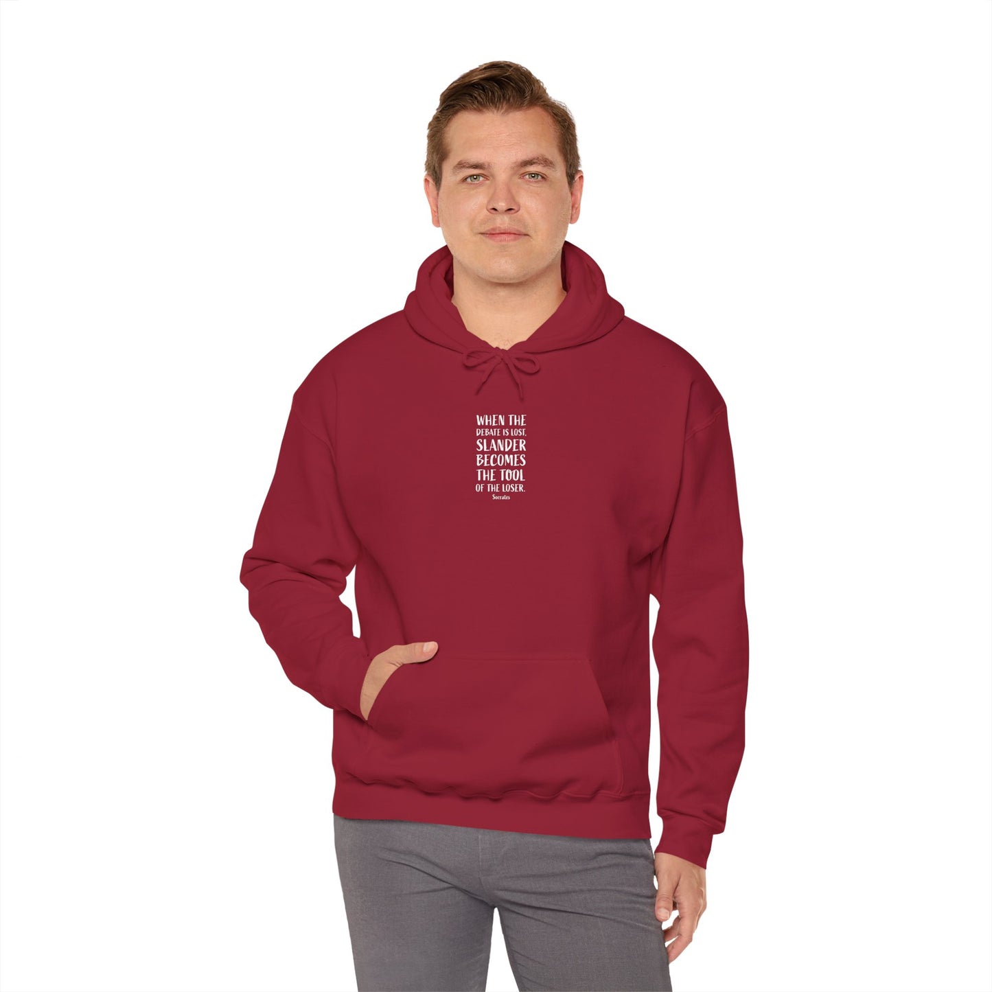 Quote Socrates, Hoodie
