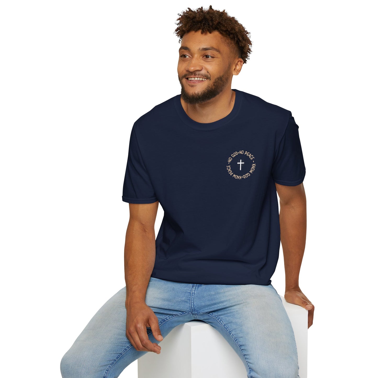 No God No Peace Know God Know Peace, Soft Tee