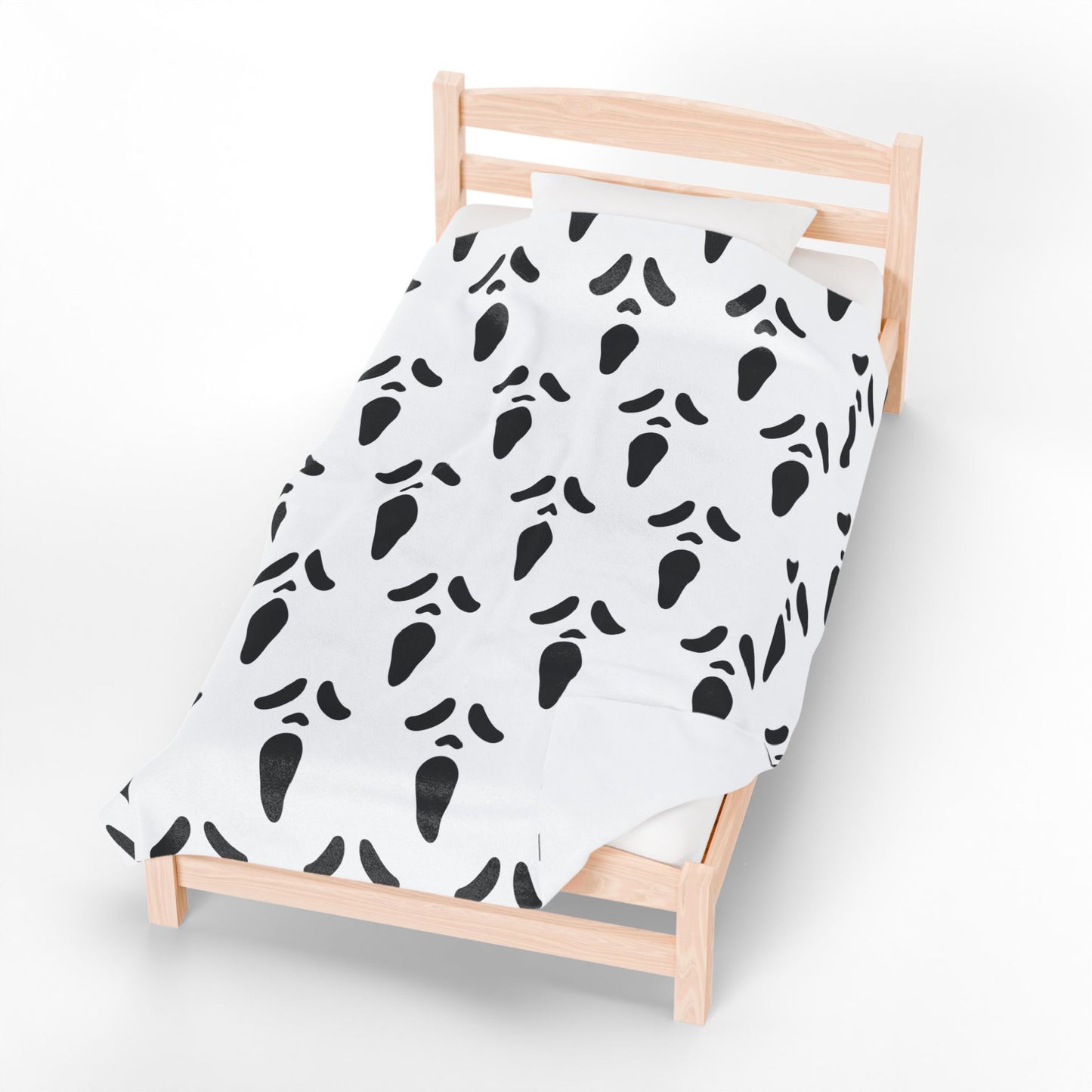 Scream Face | Plush Blanket