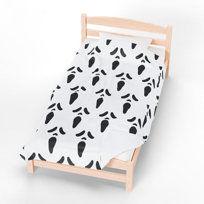 Scream Face | Plush Blanket