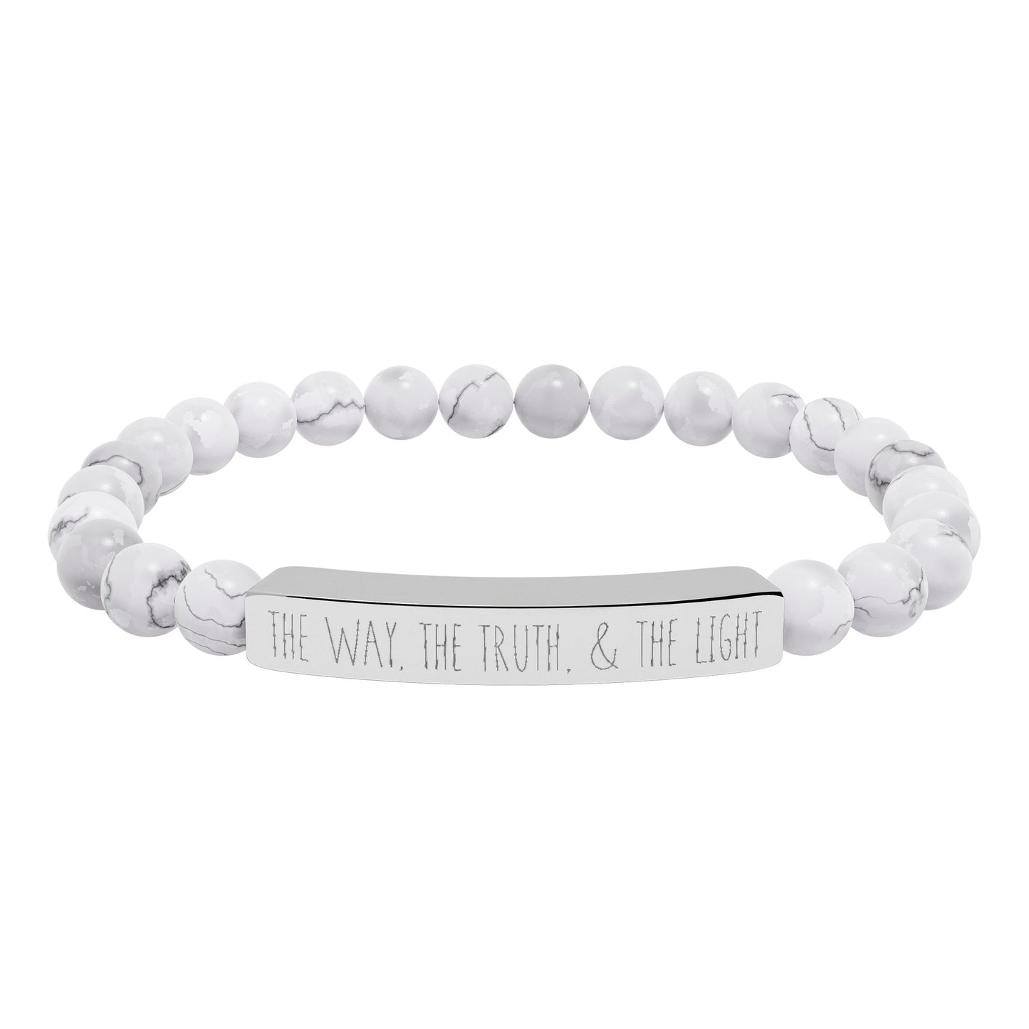 The Way, The Truth, and The Light, Beaded Bracelet