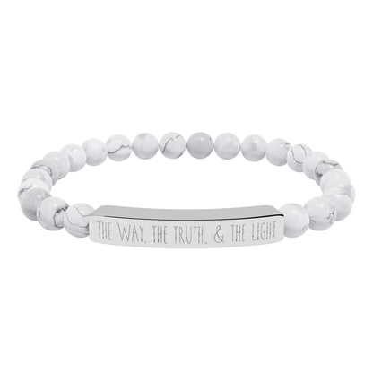 The Way, The Truth, and The Light, Beaded Bracelet