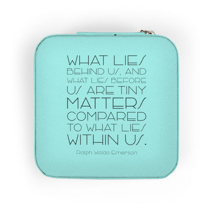 'What Lies Behind Us' | Travel Jewelry Case