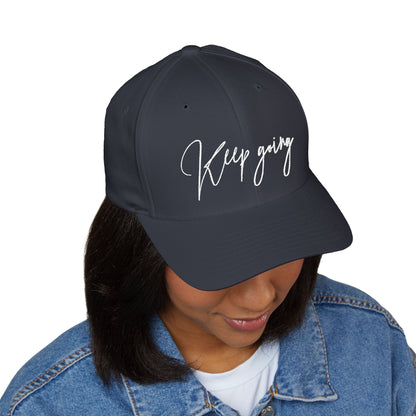 Keep Going | Closed Back, Fitted Hat
