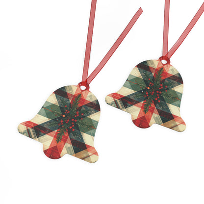 Mistletoe Magic Metal Ornament