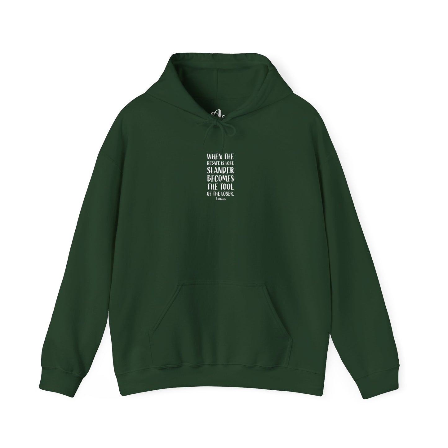 Quote Socrates  | Cozy Hoodie