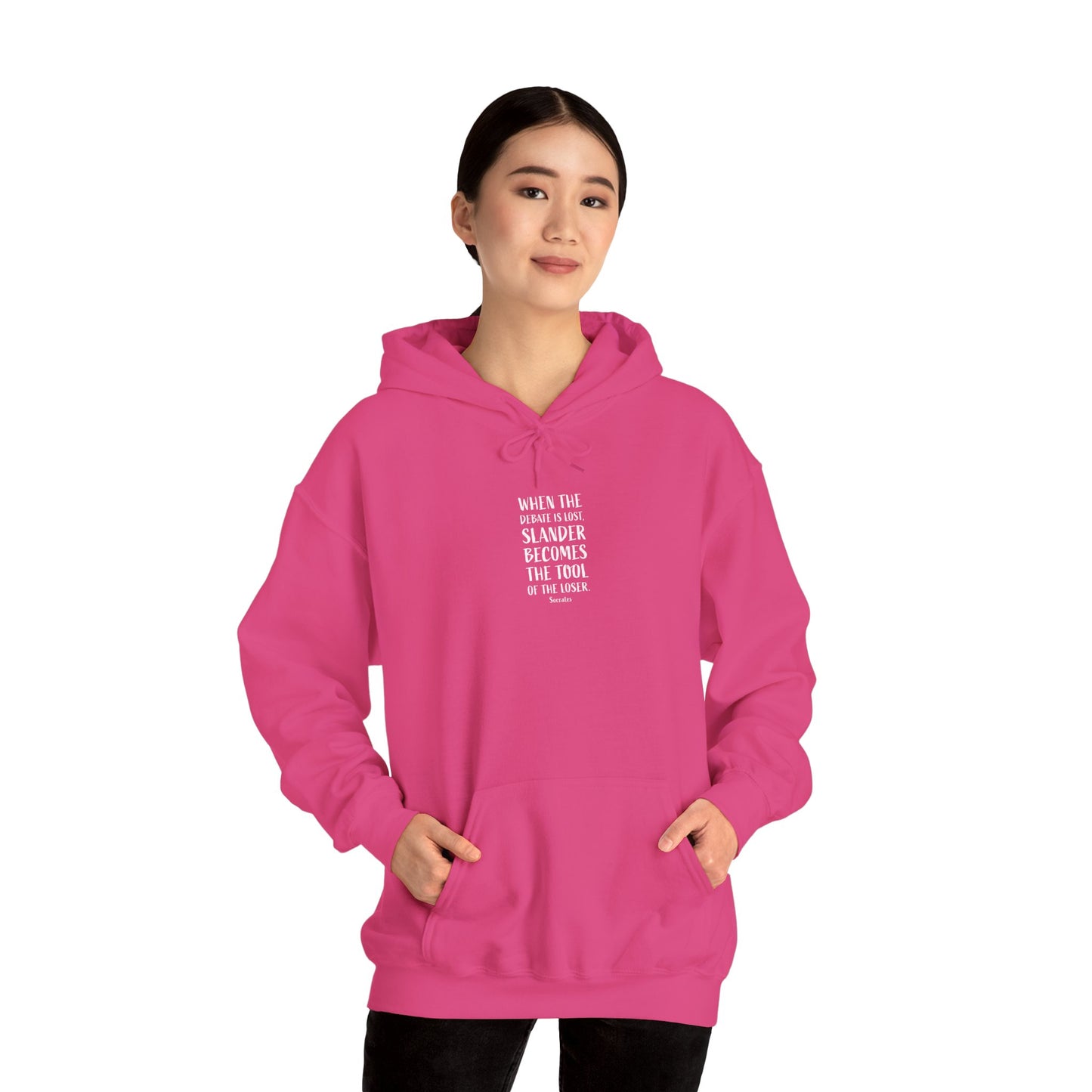 Quote Socrates  | Cozy Hoodie