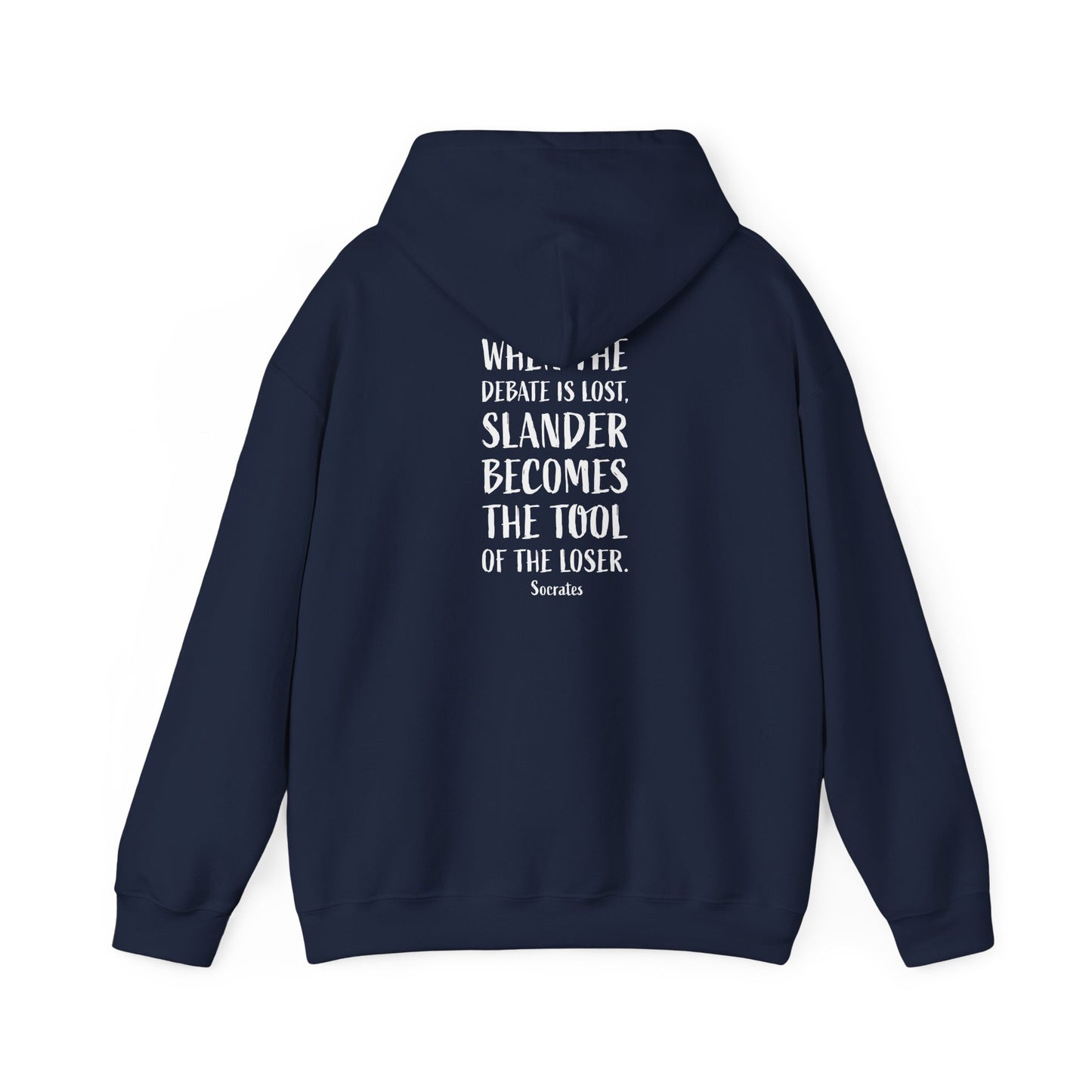 Quote Socrates  | Cozy Hoodie