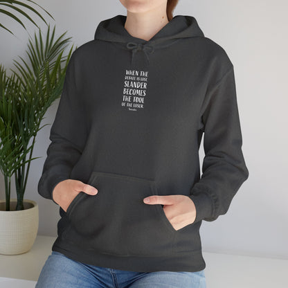 Quote Socrates  | Cozy Hoodie
