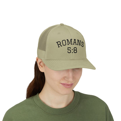Romans 5:8 | Trucker Hat