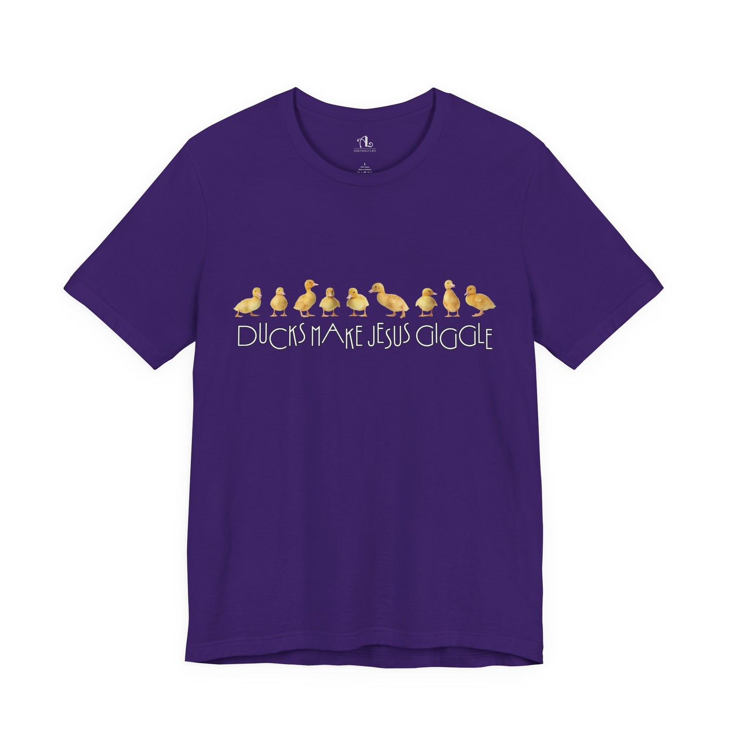 Ducks Make Jesus Giggle, Soft Tee