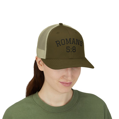 Romans 5:8 | Trucker Hat