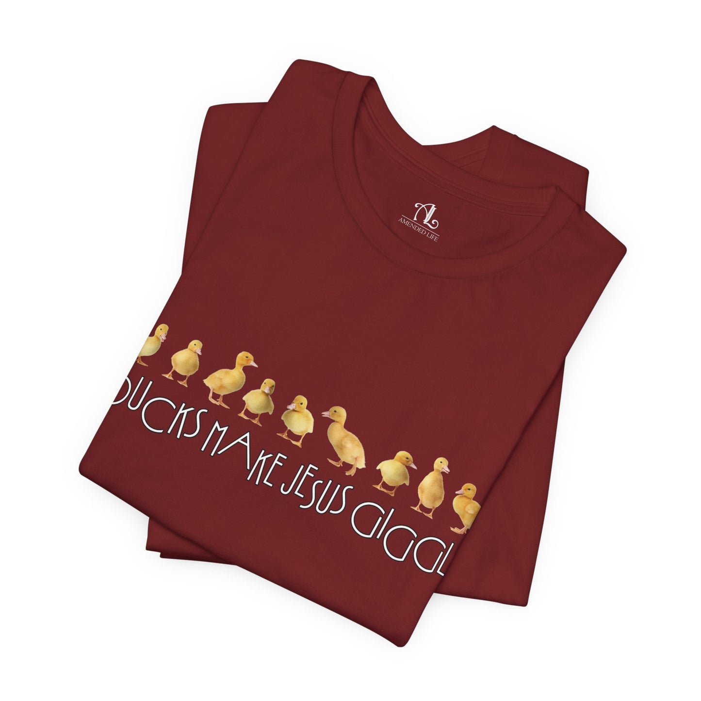 Ducks Make Jesus Giggle, Soft Tee