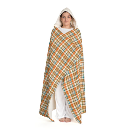 Golden Glen Hooded Sherpa | Cozy Fleece Blanket