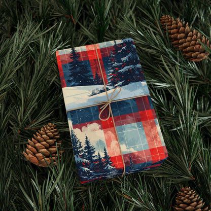 Frosted Freedom Wrapping Paper